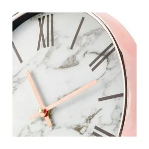 mDesign Reloj de pared moderno y elegante para la oficina