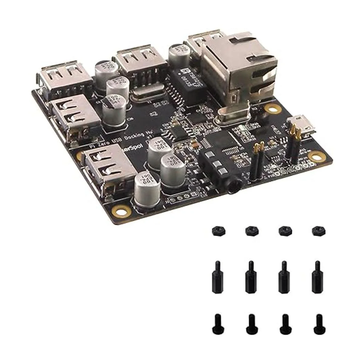 makerspot Pi Zero apilable USB Docking Hub_5