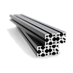 makerbeam XL Negro Anodizado Beams 200 x 15 x 15 mm 4 piezas_1