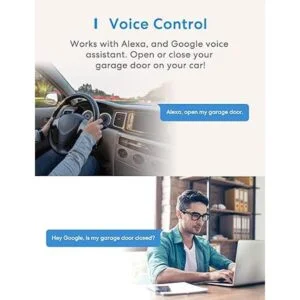 meross Abridor de puerta de garaje inteligente WiFi_2