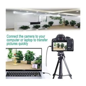 mini USB trenzado paquete de 3 pies SCOVEE USB 2.0 tipo A