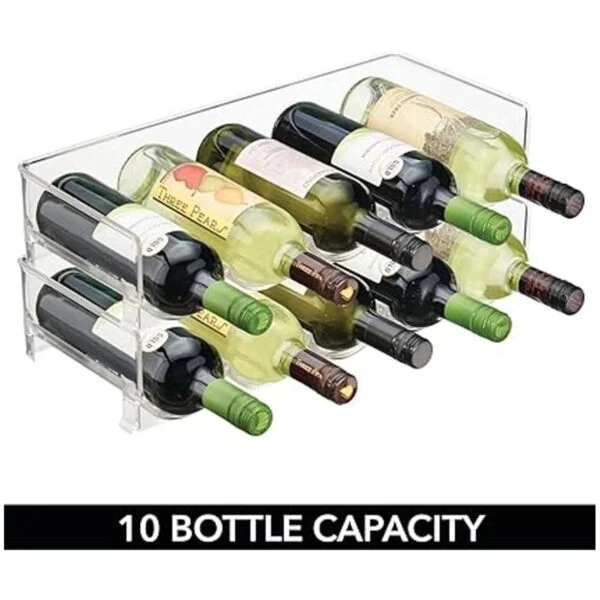 mDesign Organizador de almacenamiento para botellas de_6