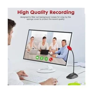 micrófono de escritorio usb con botón encendido y_6