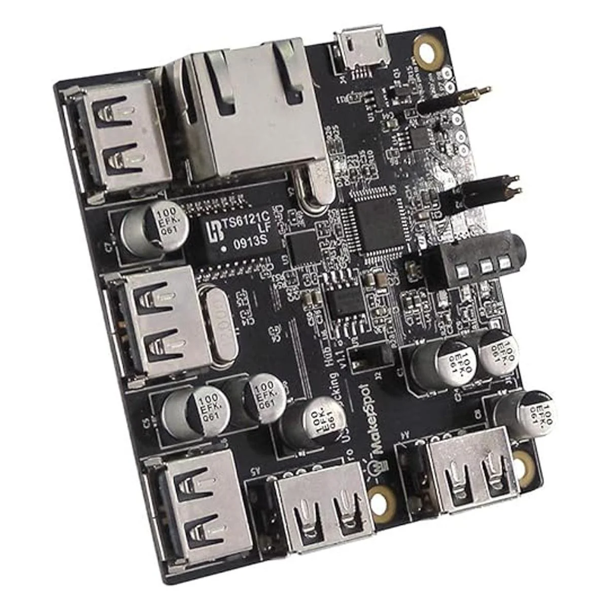 makerspot Pi Zero apilable USB Docking Hub_1