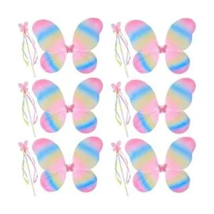 kilofly 6 juegos de disfraz de ángel de mariposa de alas_1