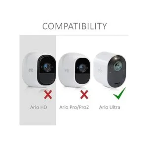 kwmobile 2X Skin Compatible con Arlo UltraArlo Pro 3Pro