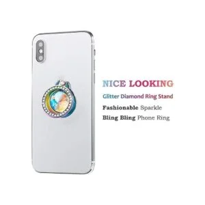 lenoup Soporte para anillo de teléfono con purpurina_2