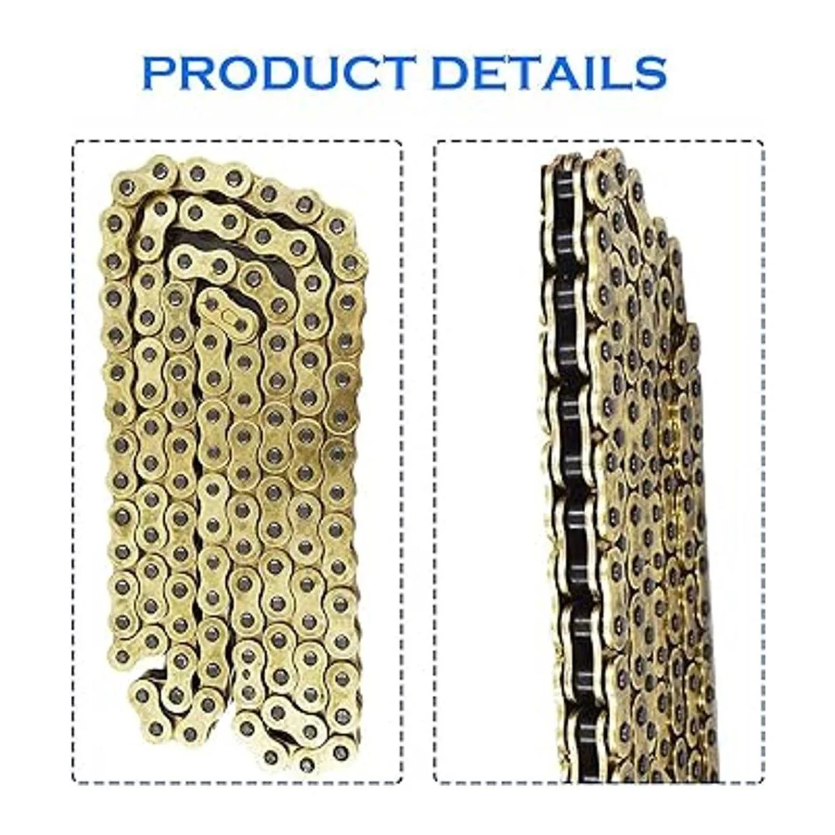 labwork 520 Cadena de transmisión de oro para Honda_2