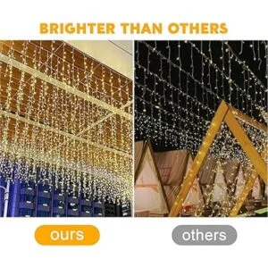 kemooie 400 luces LED de Navidad para exteriores 26.2 x_5