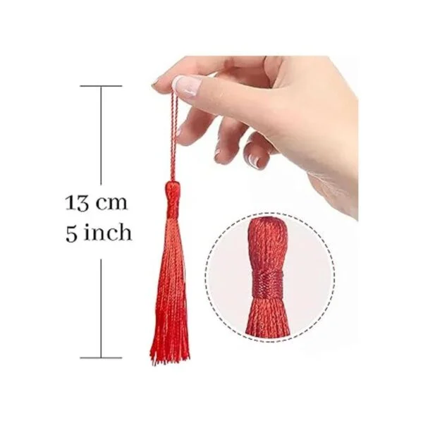 kit de 100 mini borlas de 13 cm 5 pulgadas hechas a mano_2