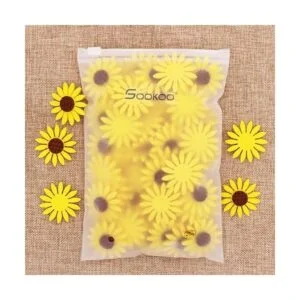 kestar 50 pcs girasol flores de fieltro tela de flores