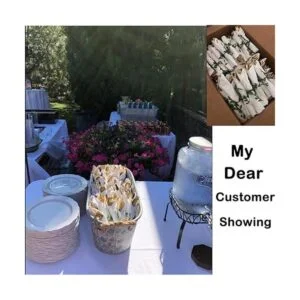 levylisa 21.8 yards Hoja de Olivo Vine cinta bricolaje_6