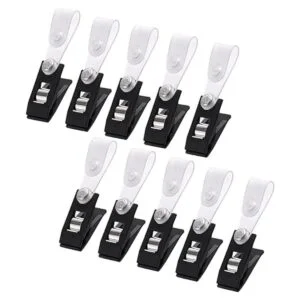 kuuqa 20 Pack bandera Tapones y clips accesorios de