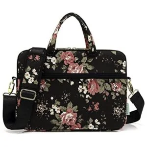 kayond Black C Rose Patten Funda de hombro resistente al_1