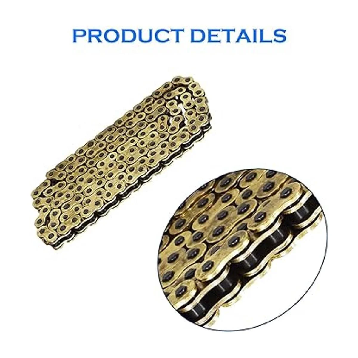 labwork 520 Cadena de transmisión de oro para Honda_4