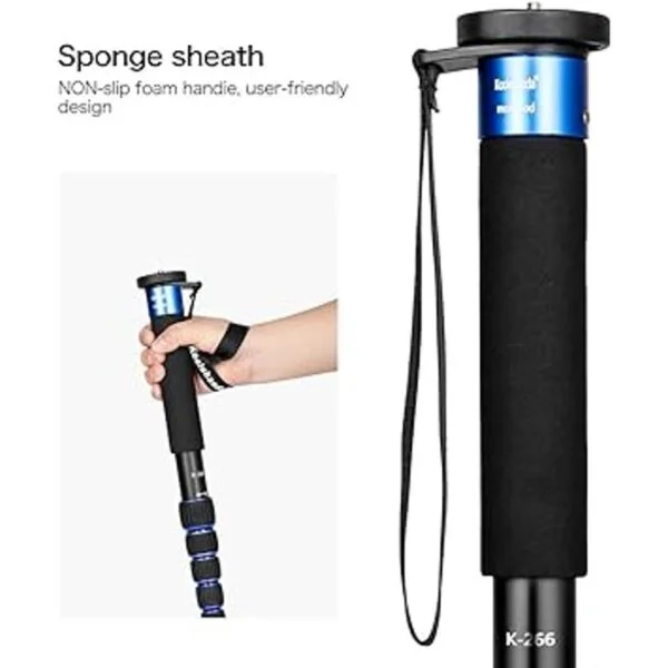 koolehaoda Monopod compacto de 6 secciones para fotografía_6