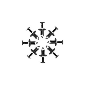 kemimoto Juego de 100 remaches de plástico de 0.315 in_2