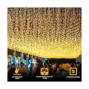 kemooie 400 luces LED de Navidad para exteriores 26.2 x_4