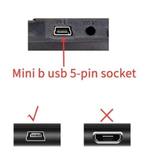 larrits 15 ft Cable Mini USB Power Supply Charge Cord_5