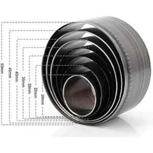 jiayouxile Juego de troqueles de corte de cuero 7 piezas