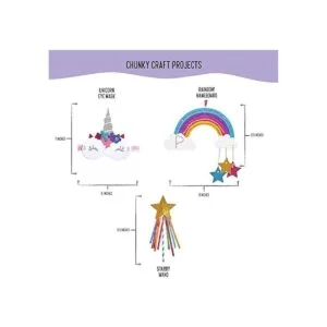 jackinthebox Kit de manualidades de unicornio para niños_3