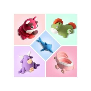 ifergoo Kit de arcilla de modelado 24 colores Magic Air_6