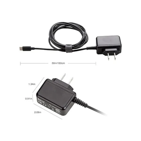 icv 5V 2A USB C cargador de pared con adaptador US para_4