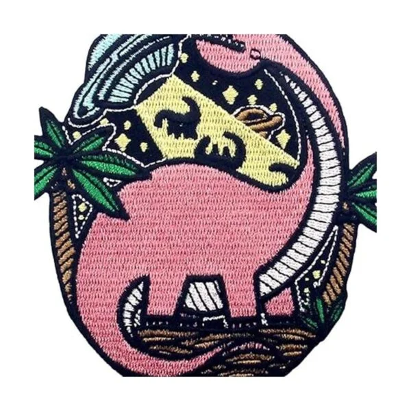 in Dinosaur UFO Alien X Parche bordado coser o planchar_2
