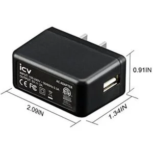 icv Cargador de pared USB adaptador de corriente alterna_3
