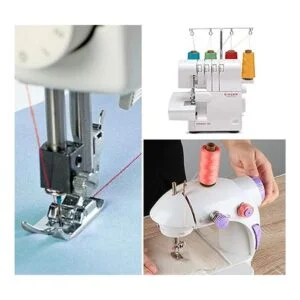ilauke Kit de 50 hilos de coser de bobinas 400 yardas por