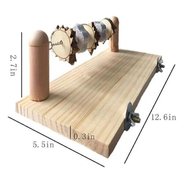 kathson Plataforma de repisas de madera para mascotas_6