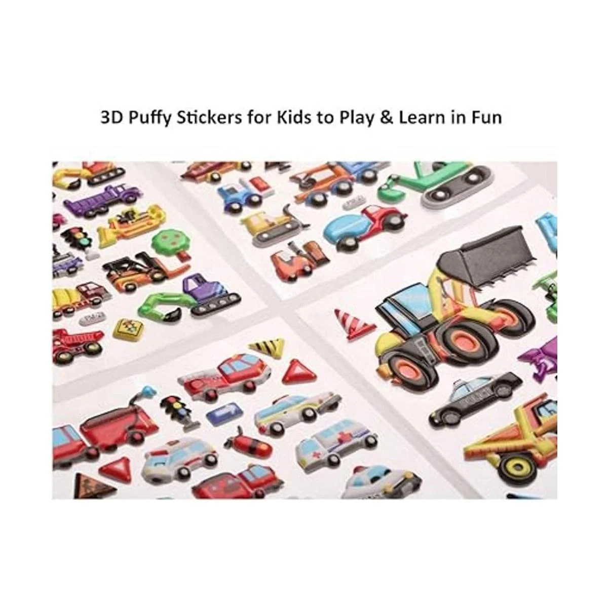 imnext2u Calcomanías 3D hinchadas para niños_4