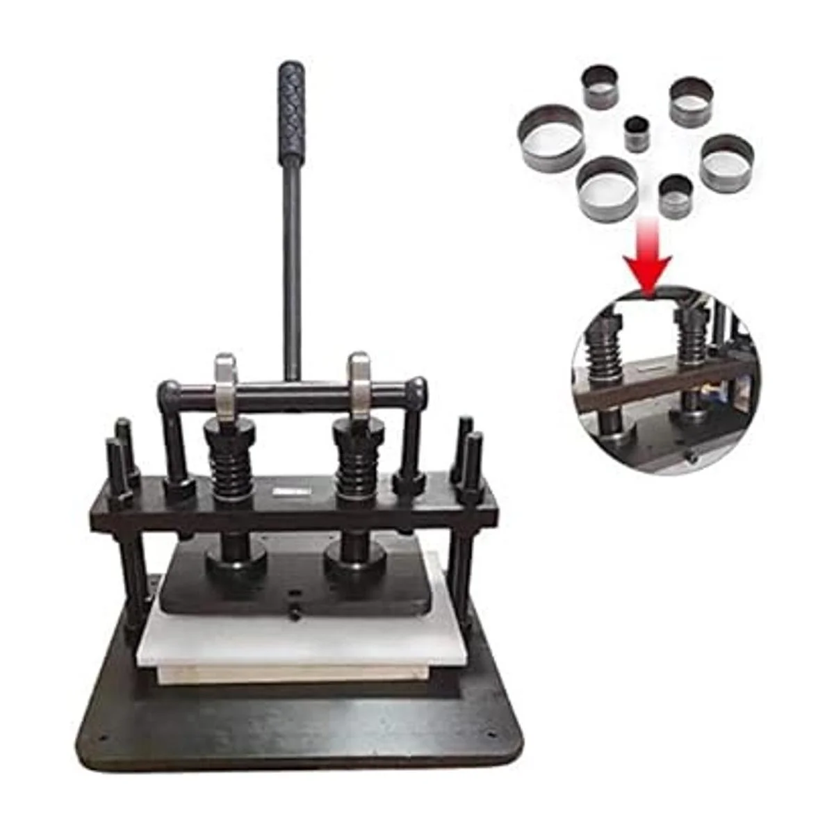 jiayouxile Juego de troqueles de corte de cuero 7 piezas