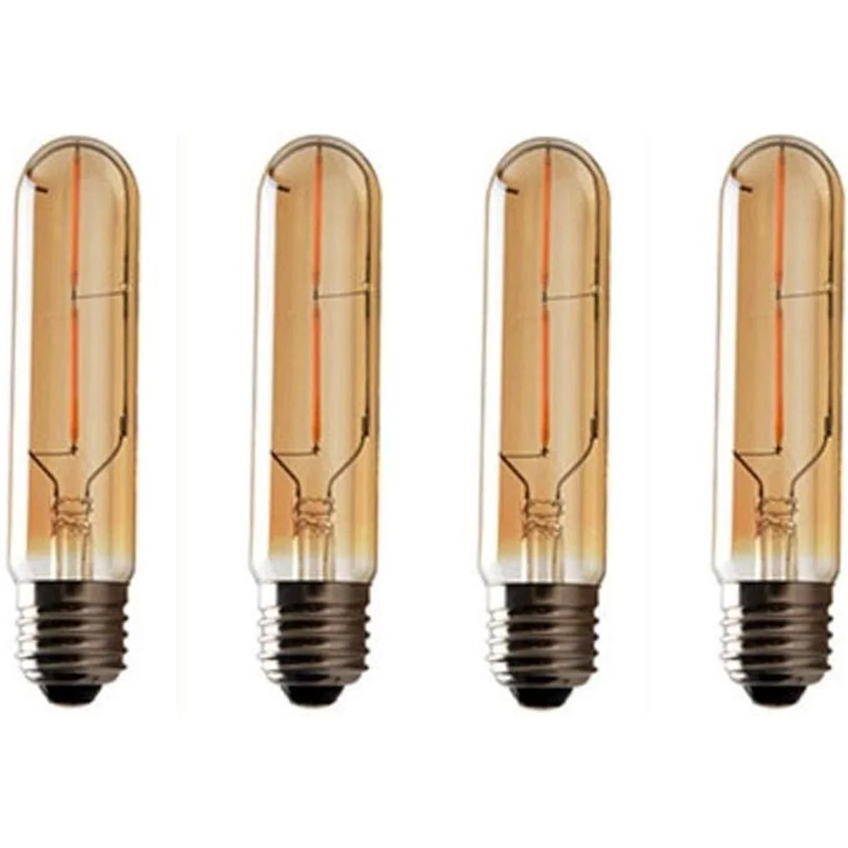 jklcom Vintage Edison foco LED 4 unidades T10T30_1