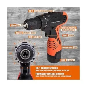 jarowl Kit de herramientas combinado de herramientas