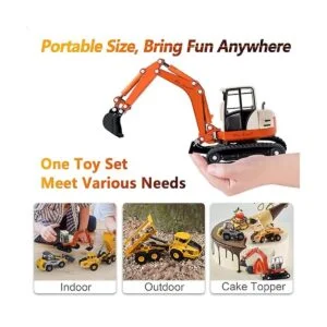 iPlay iLearn Juego de construcción resistente camión_6