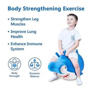 iPlay iLearn Bouncy Pals Pelotas de tiburón para niños_2