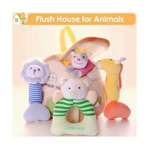 iPlay iLearn 4 juguetes de sonajero suaves para bebés_2