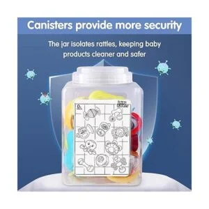 iPlay iLearn Juego de 10 juguetes de sonajeros para_2