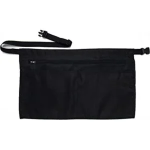 iServ Delantal de cintura negra con 5 bolsillos 22 x 13_1