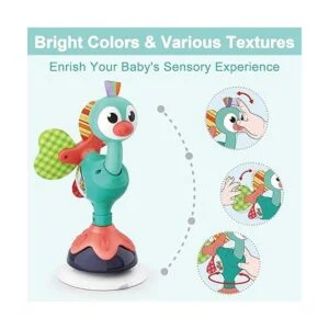 iPlay iLearn Juego de sonajeros para bebé juguetes de_4