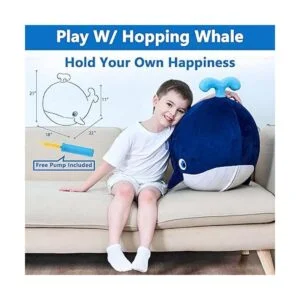 iPlay iLearn Bouncy Pals Pelota de tolva de ballena para_6