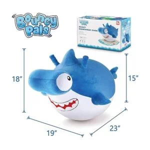 iPlay iLearn Bouncy Pals Pelotas de tiburón para niños_6