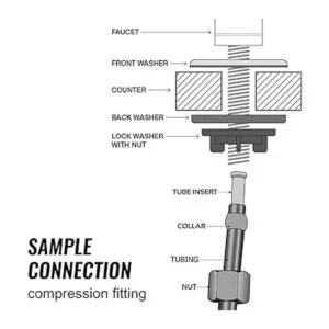 iSpring GA1AW llave de diseñador para filtro de agua de_5