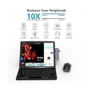 iPad Pro USB C Hub adaptador 7 en 1 para iPad Pro 2021_5