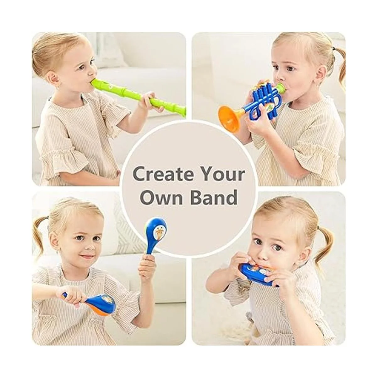 iPlay iLearn Juguetes de instrumentos musicales para_5