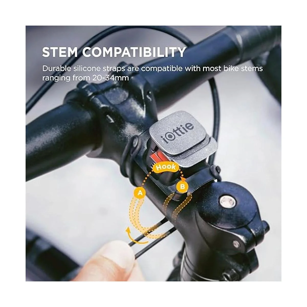 iOttie Active Edge Go Soporte de barra para teléfono de_5