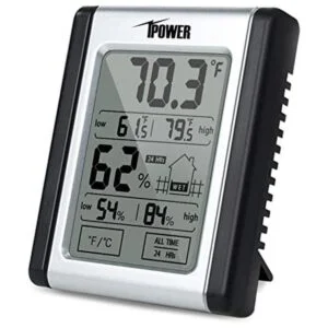 iPower Higrómetro digital para interiores indicador de_1