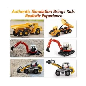 iPlay iLearn Juego de construcción resistente camión_4