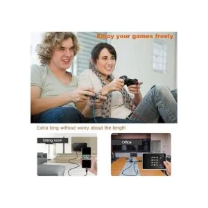 iSeekerKit Cable micro USB de 15 pies cables de carga de_2